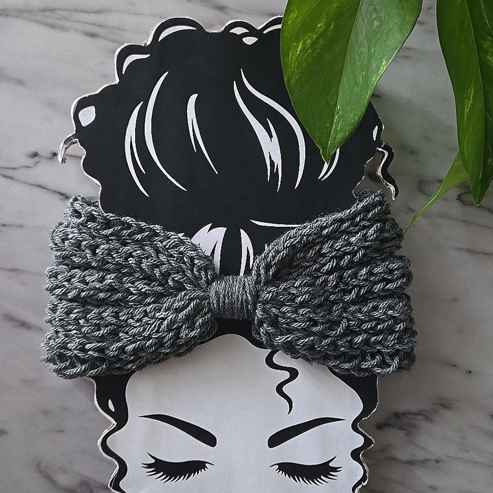 Handmade Knit Turban Headband